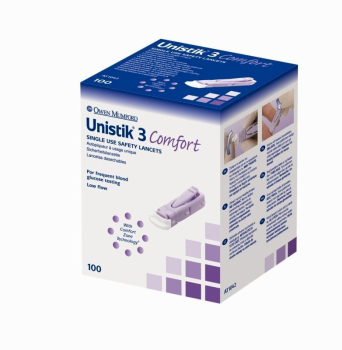 Unistik 3 Blood Sampling Lancets Comfort