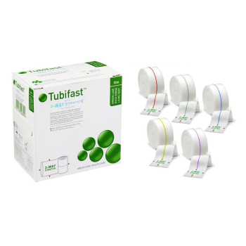 Tubifast 2-Way Stretch Tubular Bandage Green 5cmx10m