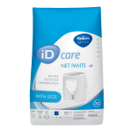 iD Care Net Pants with Legs Small/Medium Blue