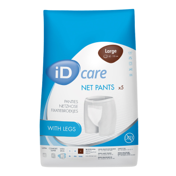 iD Care Net Pants with Legs Large Brown