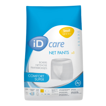 iD Care Comfort Super Net Pants Small Yellow