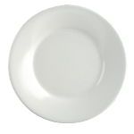 Melamine Wide Rimmed Plate 6" White