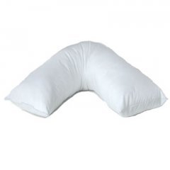 Luxury Wipe Clean V-Shaped Pillow
