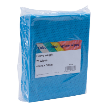 Heavy Duty All Purpose Cleaning Cloths Blue