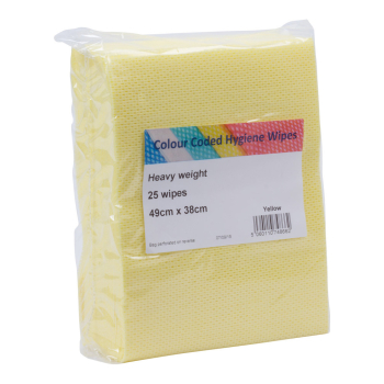 Heavy Duty All Purpose Cleaning Cloths Yellow
