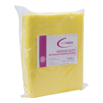 ActiWipe All Purpose Cleaning Cloths Yellow