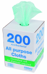 All Purpose Cleaning Cloths in Dispenser Green