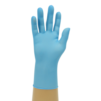 Blue Nitrile Powder Free Gloves Large