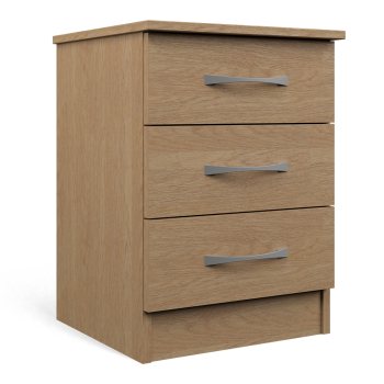 MODEN Classique 3 Drawer Bedside c/w Lock P05 MODEN Classique 3 Drawer Bedside c/w Lock P05