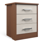 MODEN Vallandry 3 Drawer Bedside c/w Lock C03 MODEN Vallandry 3 Drawer Bedside c/w Lock C03