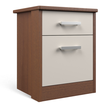 MODEN Vallandry 1 Door 1 Drawer Bedside c/w Lock C03 MODEN Vallandry 1 Door 1 Drawer Bedside c/w Lock C03