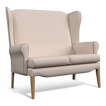 MODEN Avio High Back 2 Seater Settee with Wings B002 MODEN Avio High Back 2 Seater Settee with Wings B002