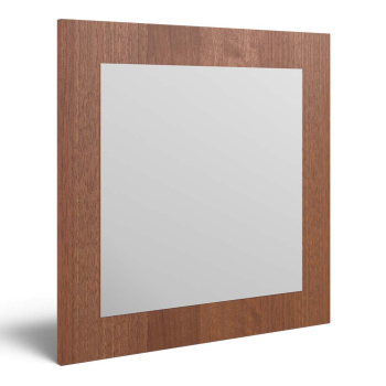 MODEN Wooden Frame Wall Mirror 600x600mm P11