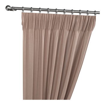 Tundra Blush (A013) Pencil Pleat Curtains