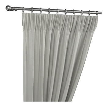 Tundra Platinum (A012) Pencil Pleat Curtains Tundra Platinum (A012) Pencil Pleat Curtains