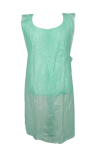 Standard Polythene Aprons Flat Packed Green (PART)