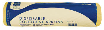 Premier Polythene Aprons on Roll Yellow Premier Polythene Aprons on Roll Yellow