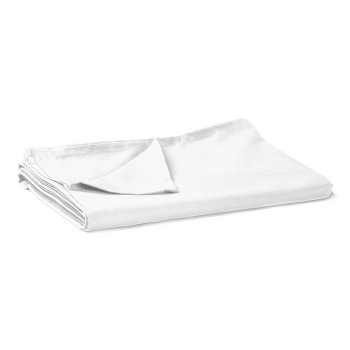 Polycotton Flat Sheet Single White Polycotton Flat Sheet Single White