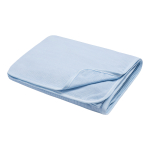 SleepKnit FR Polyester Thermal Blanket Blue