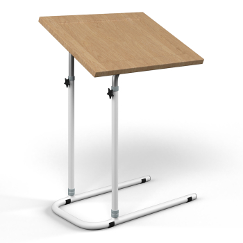 Overbed Table Static 675-1000mm Lissa Oak Overbed Table Static 675-1000mm Lissa Oak