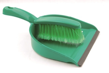 Dustpan and Brush Set Soft Green