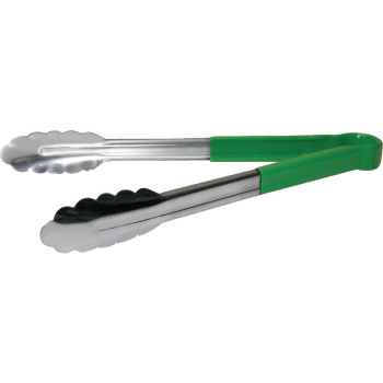 Colour Coded Tongs 11Inch Green