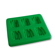 Puree Food Mould c/w Lid Green Beans