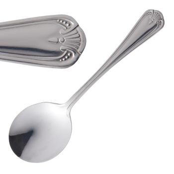 Jesmond 18/0 Stainless Steel Soup Spoon