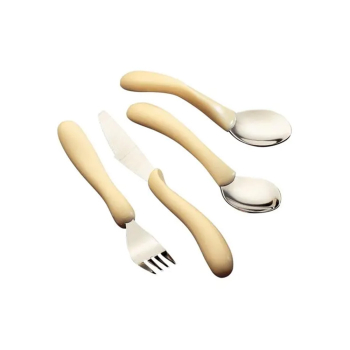 Easy Grip Cutlery Set Knife, Fork, Spoon, Teaspoon