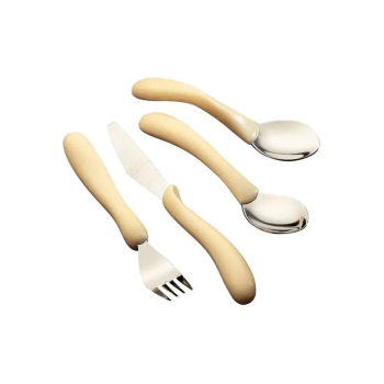 Easy Grip Cutlery Set Knife, Fork, Spoon, Teaspoon Easy Grip Cutlery Set Knife, Fork, Spoon, Teaspoon