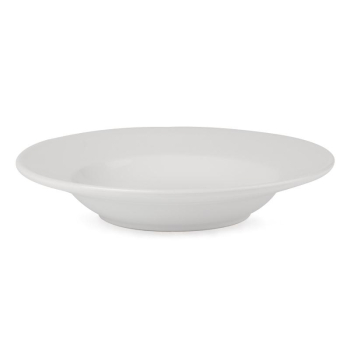 Rimmed Soup Bowl 9inch White