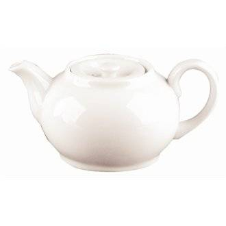 Tea Pot 15oz White