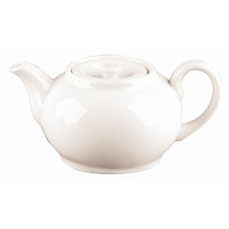 Tea Pot 30oz White