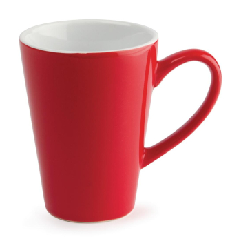 Latte Mug 12oz Red