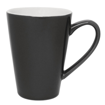 Latte Mug 12oz Charcoal