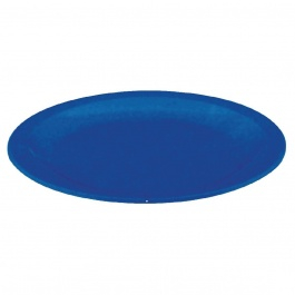 Polycarbonate Plate 6.75inch Blue