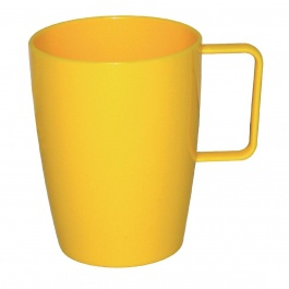 Polycarbonate Beaker 284ml Yellow