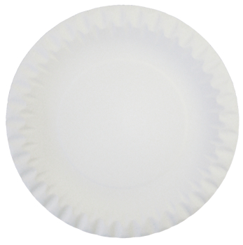 White Paper Plates 180mm (7Inch)