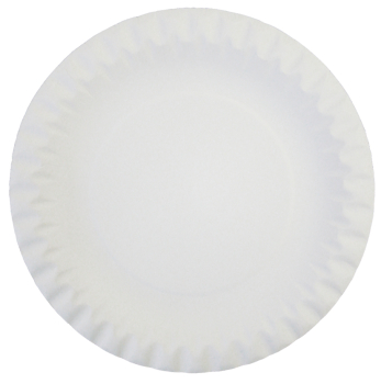 White Paper Plates 180mm (7Inch) White Paper Plates 180mm (7Inch)