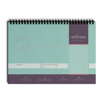 Drug Procurement Record Book