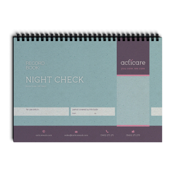 Night Check Record Book