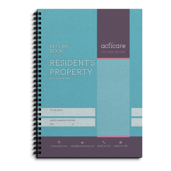 Resident's Property Record Book