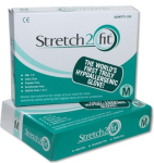 Stretch-2-Fit Clear Medical Gloves Small