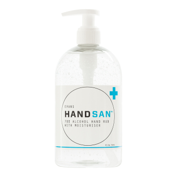 Handsan Alcohol Hand Sanitiser 500ml Handsan Alcohol Hand Sanitiser 500ml