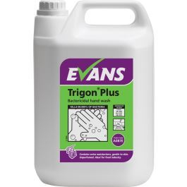 Trigon Plus Unperfumed Bactericidal Hand Wash 5 Litre Trigon Plus Unperfumed Bactericidal Hand Wash 5 Litre