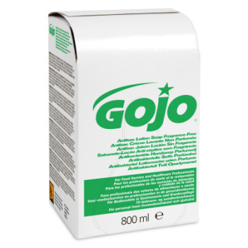 Gojo Antibacterial Lotion Soap Fragrance Free 800ml Refills