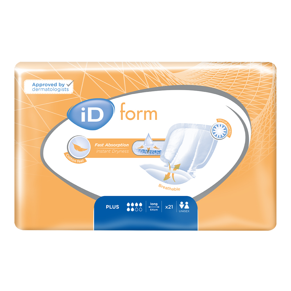 Form Shaped Pads iD Sensitive Form Plus 1500ml (Blue)