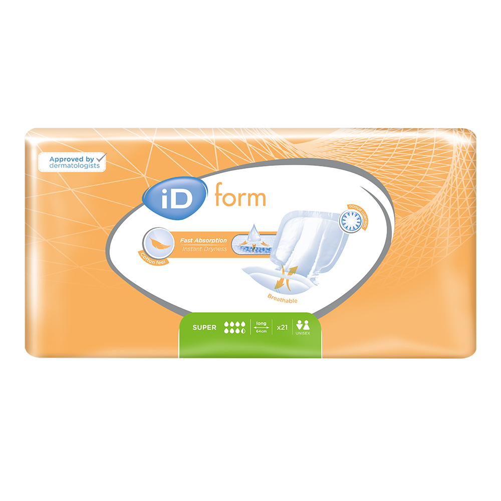 Form Shaped Pads iD Form Super Green Long 2900ml