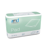 AMD Extra Bed Pads 60x60cm 800ml AMD Extra Bed Pads 60x60cm 800ml