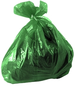 Green Soluble Strip Laundry Bags